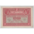 Kép 2/2 - 1917 2 Korona bankjegy D.Ö. felülbélyegzéssel