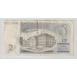 Kép 2/2 - 1992 2 krooni UNC bankjegy (Észtország)– Karl Ernst von Baer portréjával