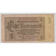 Kép 1/2 - 1937 Eine Rentenmark bankjegy - Deutsche Rentenbank