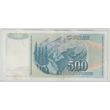 Kép 2/2 - 1990 500 dinár bankjegy Jugoszlávia