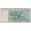 Kép 2/2 - 1992 5000 dinara bankjegy (Jugoszlávia) – Ivo Andrić portréjával