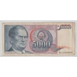 Kép 1/2 - 1985 5000 dinara bankjegy (Jugoszlávia) – Josip Broz Tito portréjával
