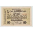 Kép 1/2 - 1923 10 Millió Márka - Zehn Millionen Mark reichsbanknote