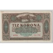 Kép 1/2 - 1920 10 Korona Államjegy