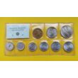 Kép 1/2 - Fóliás Forint érme forgalmi sor 1981-es évjárat 9 db UNC érme Numizmatika - Érmék, érme