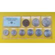 Kép 1/2 - Fóliás Forint érme forgalmi sor 1975-ös évjárat 9 db UNC érme Numizmatika - Érmék, érme