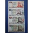 Kép 1/6 - 1983-85 Argentina 1-5-10-50 Peso 4 db-os UNC bankjegy sor. Numizmatika - bankjegyek