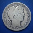 Kép 1/2 - 1903 Barber Half Dollar patinás amerikai ezüst érme 12,5 g 0,900