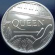 Kép 2/3 - 2020 5 Font 50 éves a Queen együttes emlékérme BU kivitel