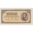 Kép 1/2 - 1946 1 millió Pengő bankjegy 