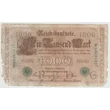 Kép 1/2 - 1910 Ein Tausend Mark - német 1000 márka bankjegy - Reichsbanknote