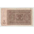 Kép 2/2 - 1937 Zwei Rentenmark bankjegy - Deutsche Rentenbank