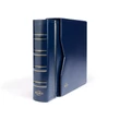 Kép 2/4 - Leuchtturm NUMIS érmealbum, KÉK, Classic design, tokkal és 5 db különböző berakó lappal