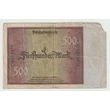 Kép 2/2 - 1922 500 Márka - Fünfhundert Mark bankjegy - Reichsbanknote Németország