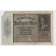 Kép 1/2 - 1922 500 Márka - Fünfhundert Mark bankjegy - Reichsbanknote Németország
