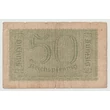 Kép 2/2 - 1940-45 Fünfzig Reichspfennig bankjegy - Reichskreditkassen