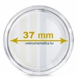 Kép 1/3 - Érmetartó kapszula, érmekapszula, védőtok érméhez 37mm belső átmérő