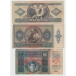 Kép 2/2 - Magyar Pénztörténet Trió, Forint - Pengő - Korona 3 db-os vegyes, magyar bankjegy sor