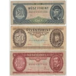 Kép 1/2 - Magyar Klasszikus Forint Bankjegycsomag – 20, 50 és 100 Forint