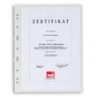 Kép 1/2 - Leuchtturm GRANDE műanyag merev tartású bankjegytartó berakó lap, 3 vízszintes zseb, PP, átlátszó