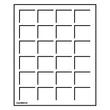 Kép 3/3 - Leuchtturm érmetartó tálca, tábla S méretű 24 férőhely, 33 mm fészekméret
