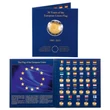 Kép 1/3 - Leuchtturm PRESSO érmealbum – 23 darab európai 2 eurós emlékérméhez „30 éves az EU-zászló”