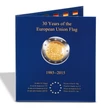 Kép 3/3 - Leuchtturm PRESSO érmealbum – 23 darab európai 2 eurós emlékérméhez „30 éves az EU-zászló”