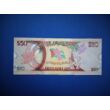 Kép 2/2 - 2016 Guyana 50 dollar UNC bankjegy. Sorszámkövető is lehet!