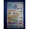1987-1988 Peru 10-50-100-500-1000-5000-10000 Intis 7 db-os UNC bankjegy sor!