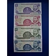 Kép 1/2 - 1991 NIcaragua 1-5-10-25 centavos UNC bankjegy sor Numizmatika - bankjegyek