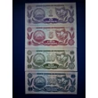 Kép 2/2 - 1991 NIcaragua 1-5-10-25 centavos UNC bankjegy sor