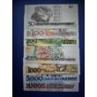 Brazília 50-100-200-500-1000-5000-10000 Cruzeiros UNC bankjegy sor. 7 db egyben!