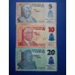 Kép 1/2 - 2018 Nigéria 5-10-20 Naira UNC bankjegy sor. 3 db egyben Numizmatika - bankjegyek