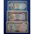 Kép 1/2 - 1990-1993 Jemen 10-20-50 Rial UNC bankjegy sor. 3 db egyben Numizmatika - bankjegyek