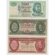 Kép 1/2 - Történelmi hármas – Klasszikus magyar forint bankjegyválogatás (Fine tartásfok)