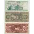 Kép 2/2 - Történelmi hármas – Klasszikus magyar forint bankjegyválogatás (Fine tartásfok)