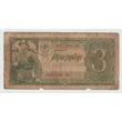 Kép 1/2 - 1938 3 Rubel bankjegy - Szovjetunió