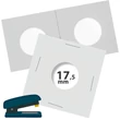 Kép 1/3 - Tűzőkapcsos érmetartó keret 17,5mm