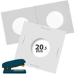 Kép 1/3 - Tűzőkapcsos érmetartó keret 20,5mm