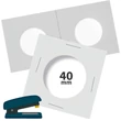 Kép 1/3 - Tűzőkapcsos érmetartó keret
