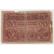 Kép 1/2 - 1918 20 Márka - Zwanzig Mark bankjegy - Reichsbanknote Németország