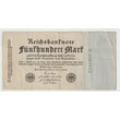 Kép 1/2 - 1922 500 Márka - Fünfhundert Mark bankjegy - Reichsbanknote Németország