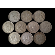 1947 Kossuth ezüst 5 Forint érme 10 db