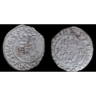 1572 Miksa ezüst dénár érme