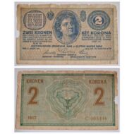 1914 2 korona bankjegy