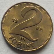 1978 2 forint érme előlap