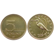 2007 5 Forint verdefényes forgalmi érme (BU)