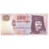 2013 500 forint aUNC bankjegy EB sorozat Numizmatika-bankjegyek