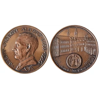 1987 MÉE Szegedi Csoport – Szent-Györgyi Albert Nobel-díjának 50. évfordulója - emlékérem