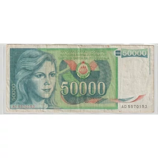 1988 – 50 000 dinara – Jugoszlávia